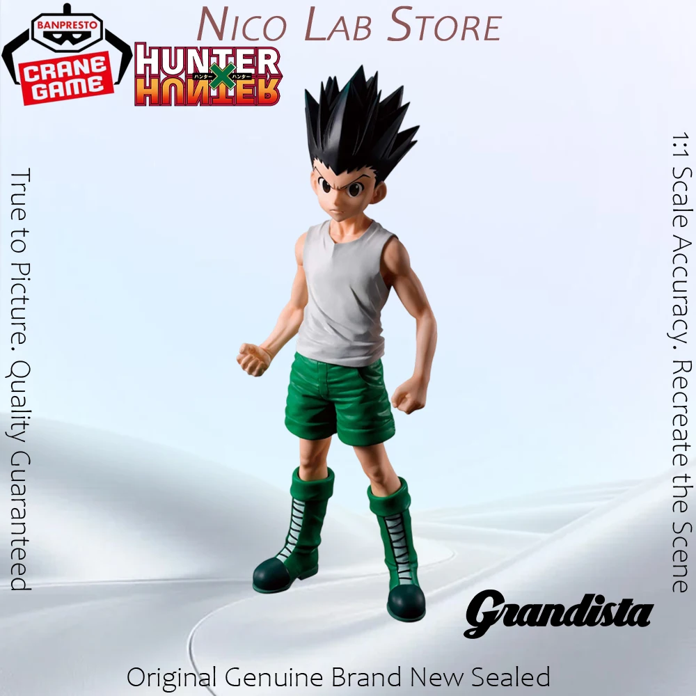 Фото В наличии: Фигурка BANPRESTO Grandista HUNTER HUNTER Гон Фрикс, модель аниме-персонажа, игрушка №1