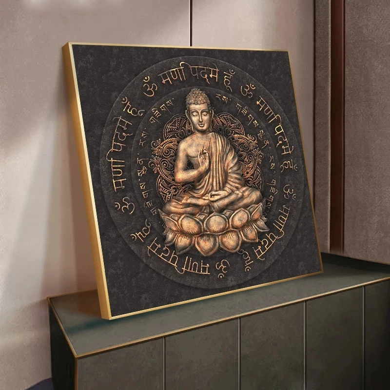 

Modern Religious Buddha Statue Painting Poster Printmaking HD Pictures Printed on Canvas Used for Room Home Decor Wall Art