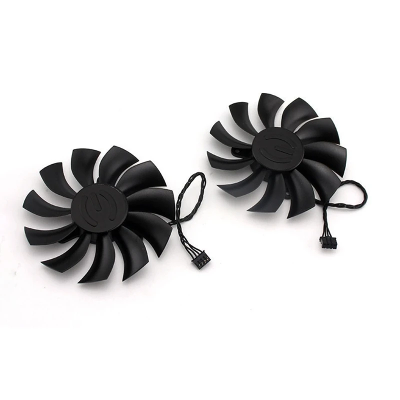 Вентилятор VGA для видеокарты 86 мм/3 38 дюйма 4 контакта 12 В 0 55 А EVGA GTX 1080 Ti 11 ГБ |