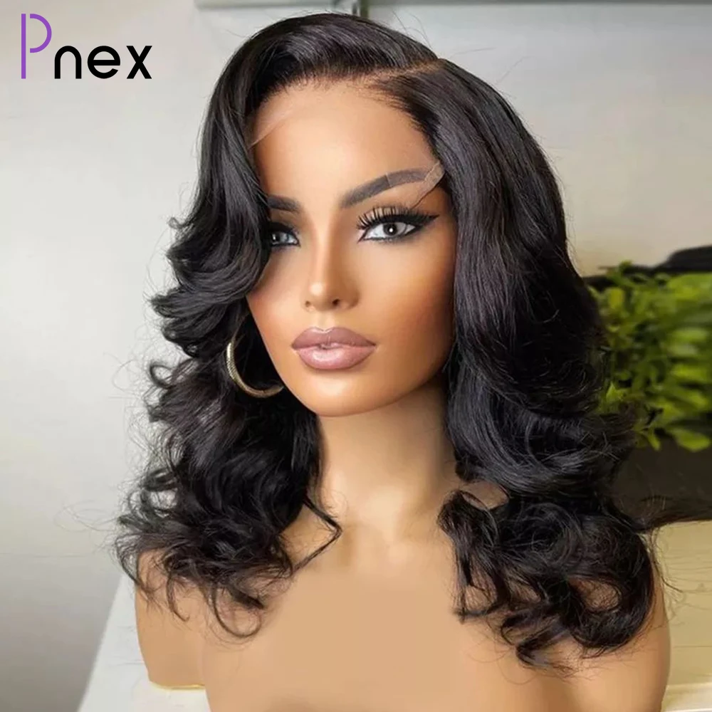 

Body Wave Human Hair Wigs 4x4 Lace Closure Wig Brazilian Remy Glueless Wavy Human Hair Wigs For Women Pre Plucked Natural Color