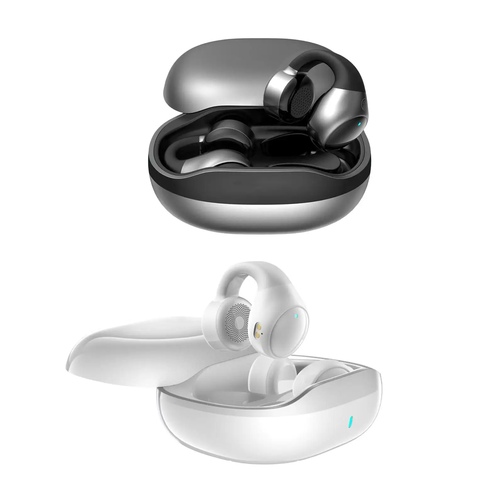 

Wireless Earbuds Earphones Clip On Ear for Running Workout Headphones Outdoor Comfortable wearing Decoration Professional