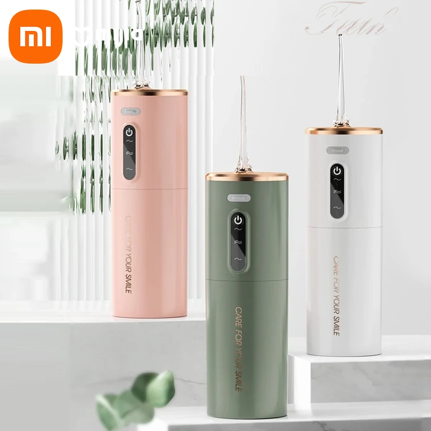 Портативный USB перезаряжаемый ирригатор для полости рта Xiaomi 280 мл электрическое