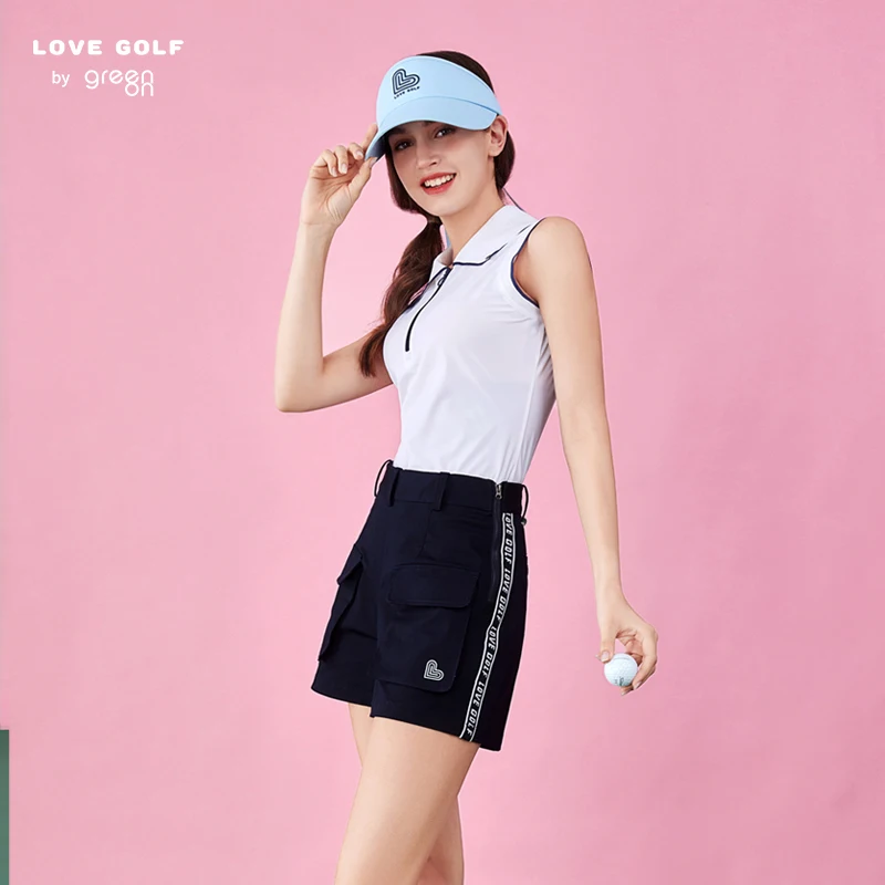 2023 New Golf Women's Shorts Women's  Spring/Summer Women's Five-point Pants Slim Fashion GOLF Outdoor Sports Shorts