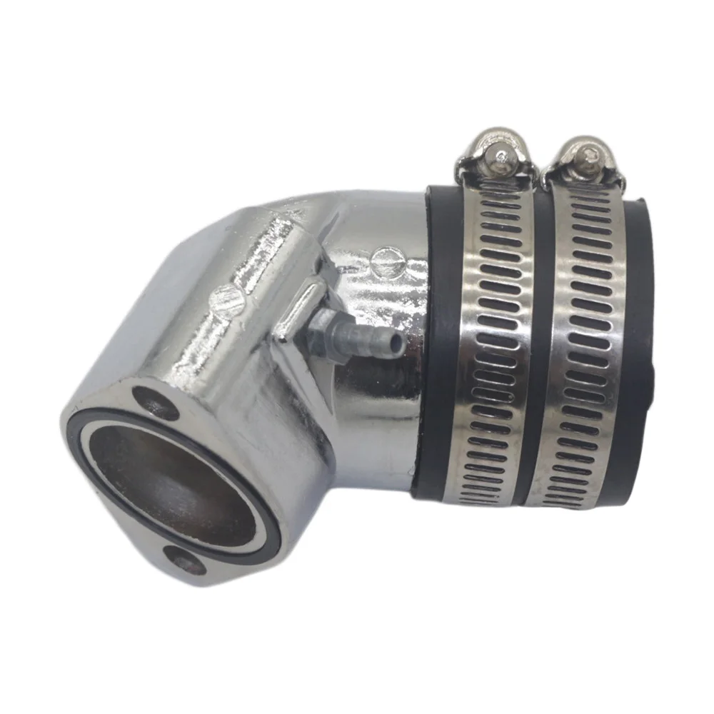Aluminum Racing Intake Manifold inlet valve interface For GY6 150cc Chinese Scooter Go Kart