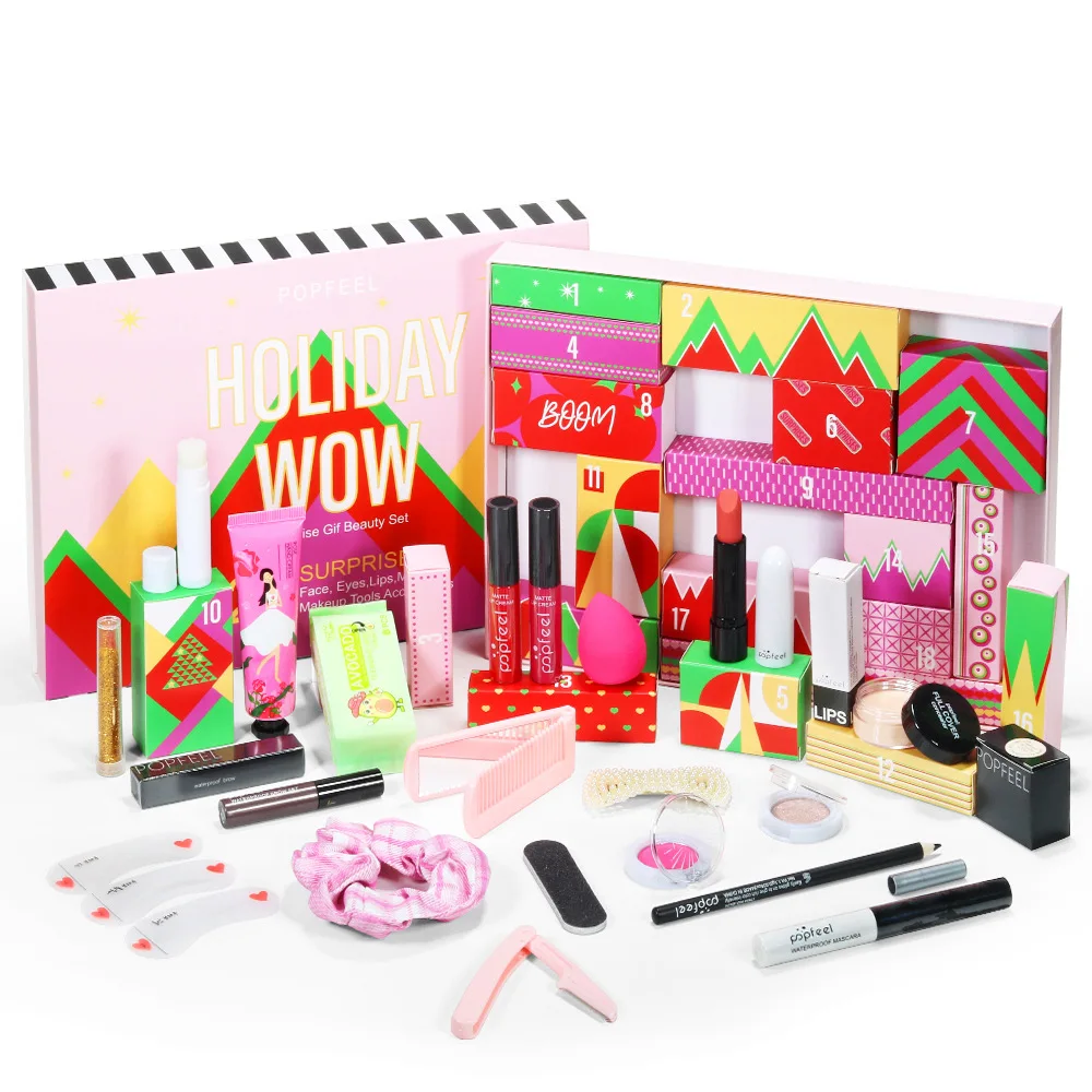 

Cross-border hot-selling popfeel makeup kit beginner makeup kit cosmetic combination genuine full set
