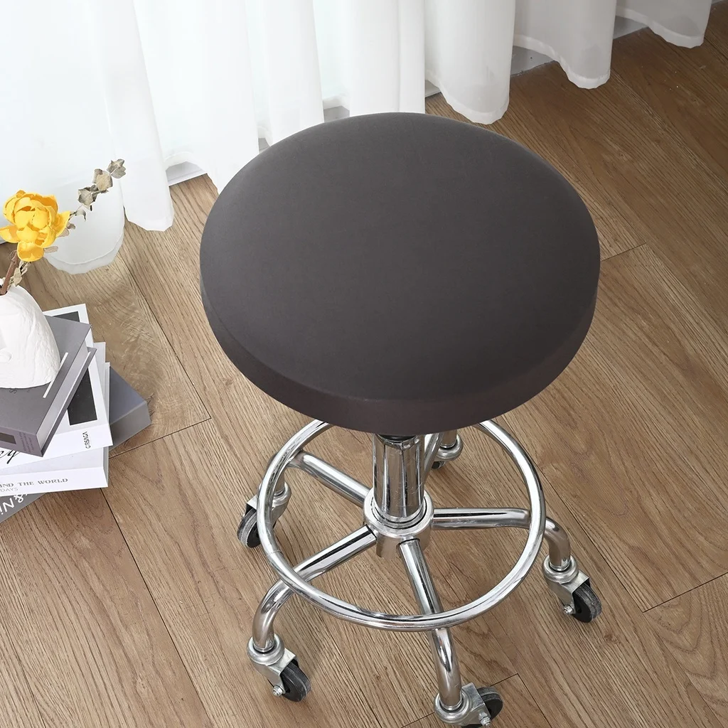 

Four Seasons Round Stool Cover / Household Office Cafe Meeting Stool Cover / Simple and Portable Round Stool Cover / Durable