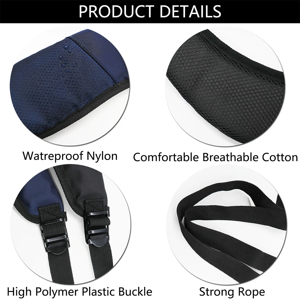 Golf Shoulder Bag Strap Adjustable Replacement Folding Straps Waterproof Padded Comfortable Carrying Accessory