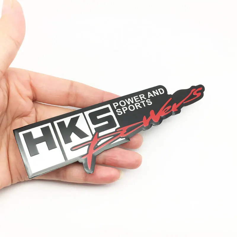 

Алюминиевый сплав Hks power стерео модифицированный металлический Автомобильный логотип стикер эмблема наклейка значок