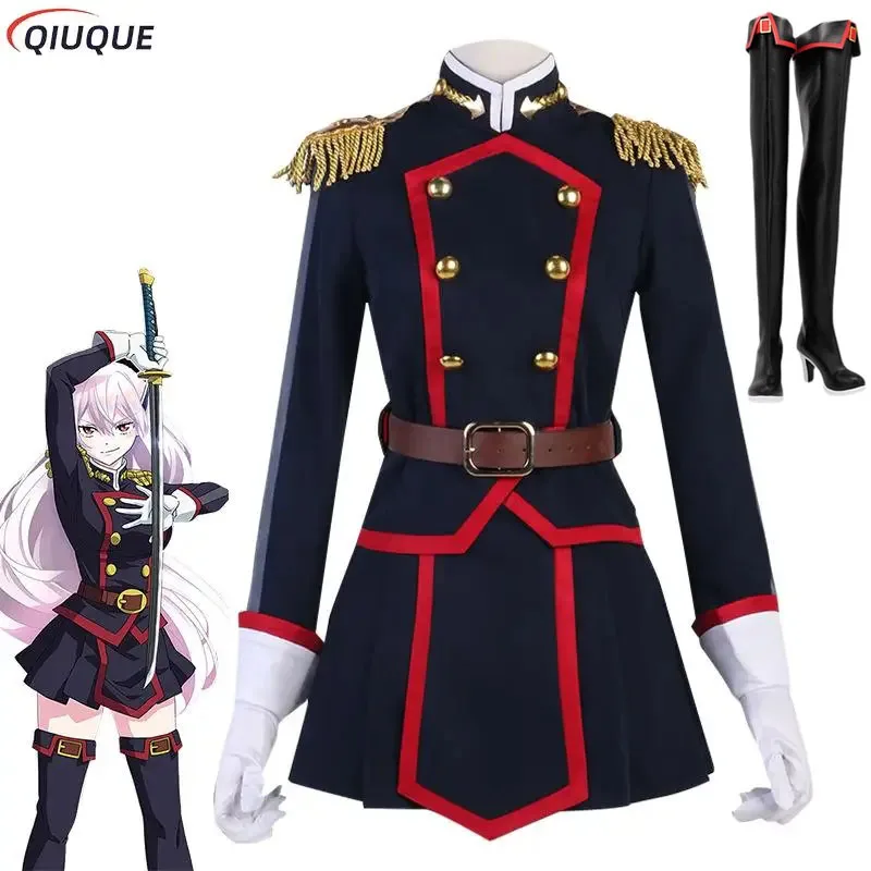 Костюм для косплея аниме Mato Seihei киока узен без ведомого элемента черная боевая