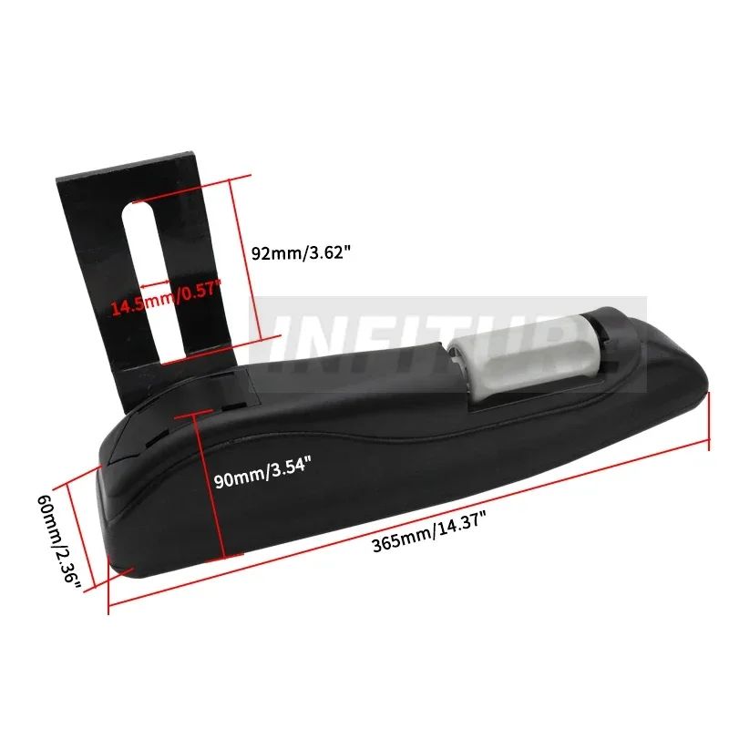 Универсальный регулируемый подлокотник для автомобильного сиденья левый/правый