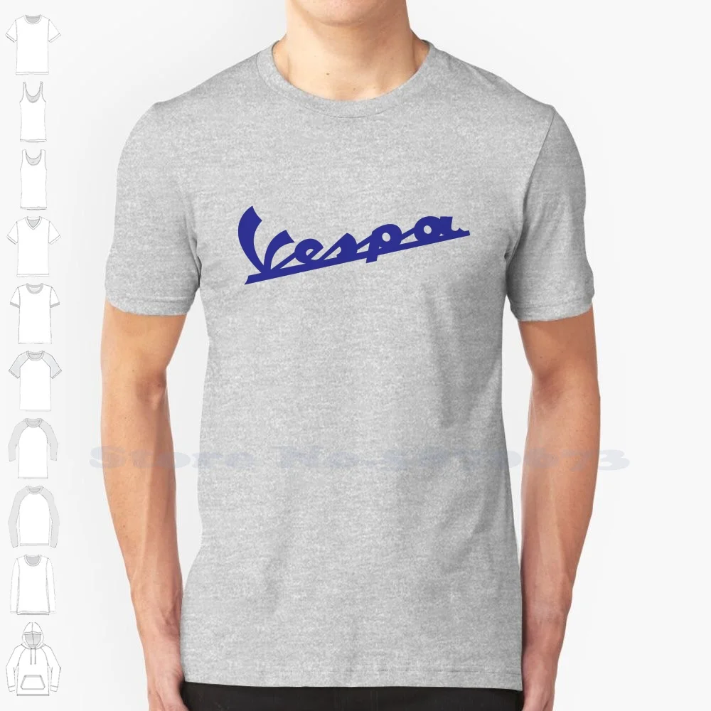 

Vespa Logo Brand Logo High-quality T Shirts 2023 Fashion T-shirt New Graphic Tee