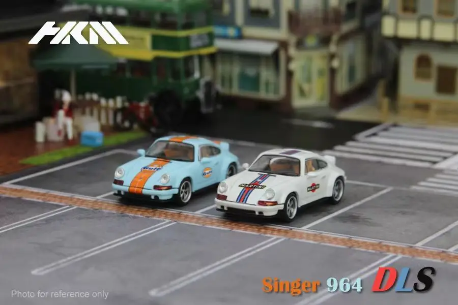 

HKM 1:64 Singer 964 DLS Martini/автомобиль с литыми моделями
