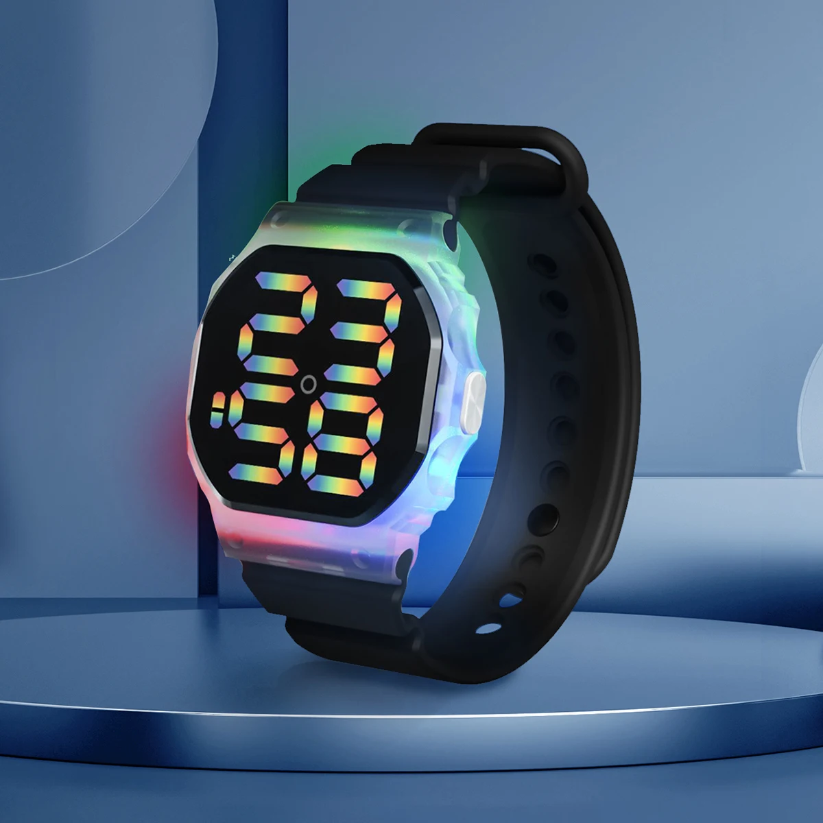 Детские спортивные электронные часы Лидер в продаже Минималистичный