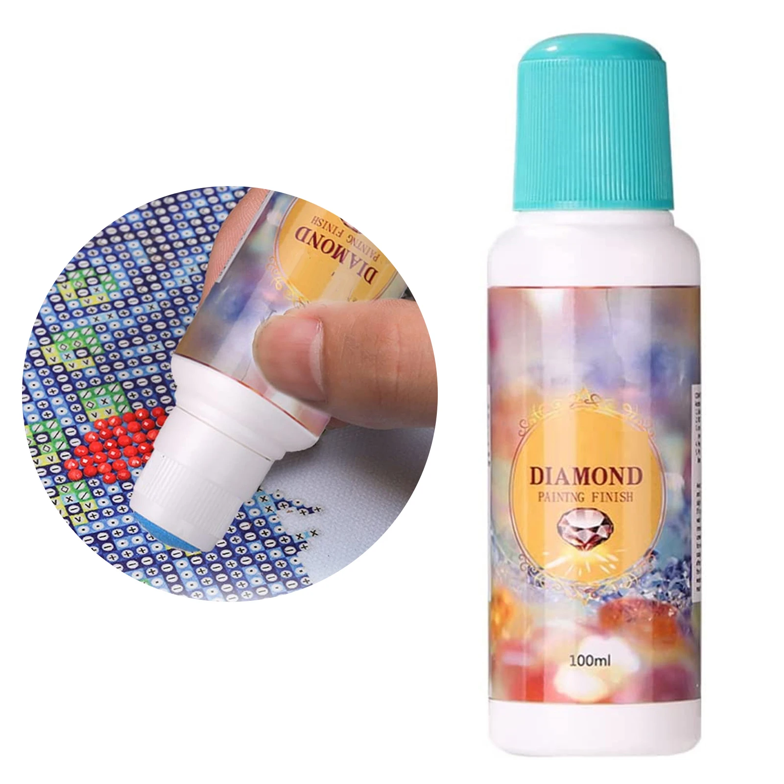 

100 мл, «сделай сам», набор для рисования стразами, стойкая фиксация и сияние, герметик для всех цветов, клей для рисования и яркости, сохраняю...