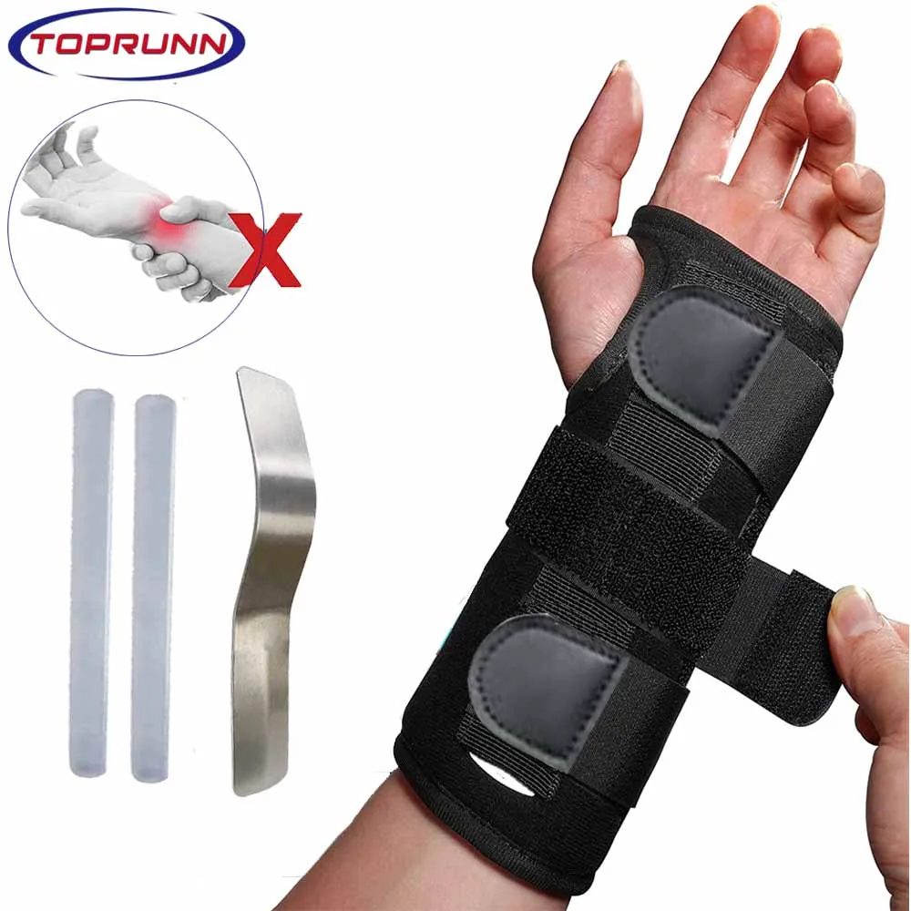 

1Pc Professional Wrist Support Splint Arthritis Band Belt Carpal Tunnel Wrist Brace Sprain Prevention Wrist Protector for Fitnes