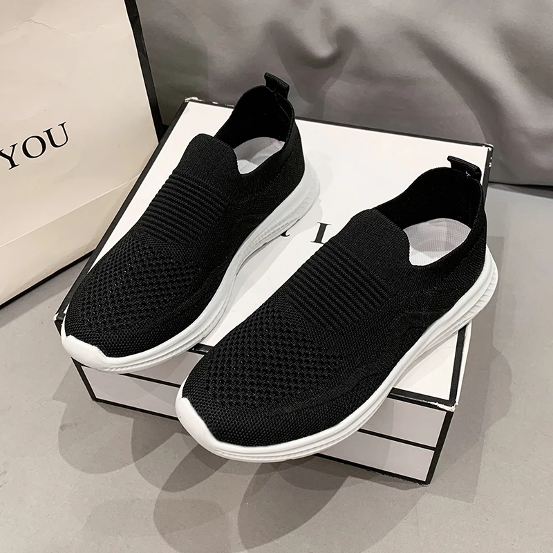 

Туфли женские на плоской подошве, повседневные сетчатые кроссовки для бега и тенниса, дышащие, летняя прогулочная обувь