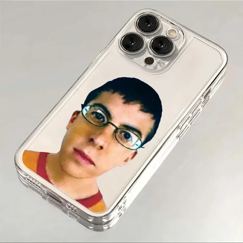 Прозрачный мягкий чехол Mclovin Movie Superbad для iPhone 17, 16, 15, 14, 13, 12, 11 Pro Max, Mini, 16E, 7 Plus (art.: 3920d030ef115) - 3920d030ef115
