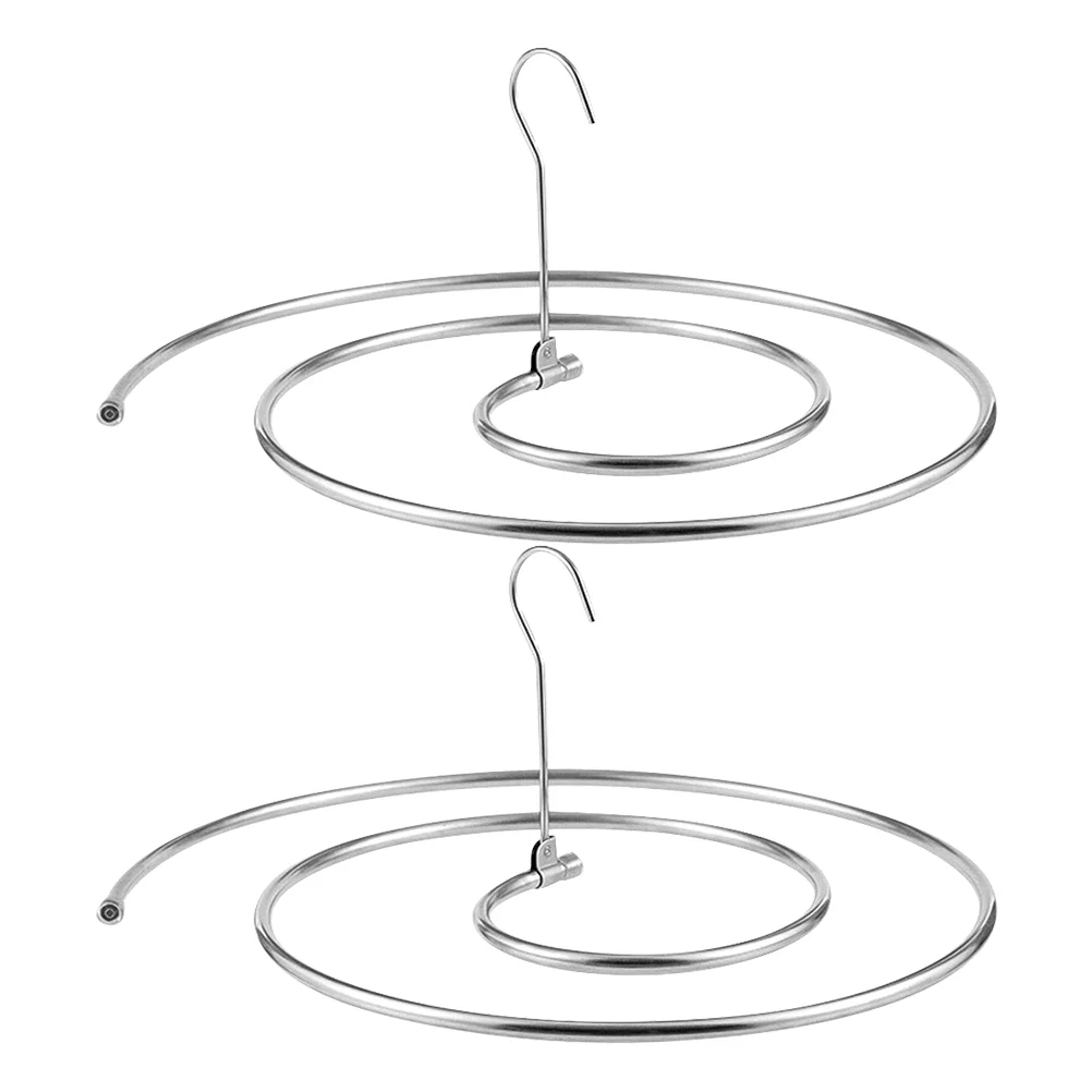 

Hanger Drying Rack Blanket Spiral Quilt Laundry Sheet Clothing Air Bed Foldable Window Hanging Holder Indoor Clothes Large Space