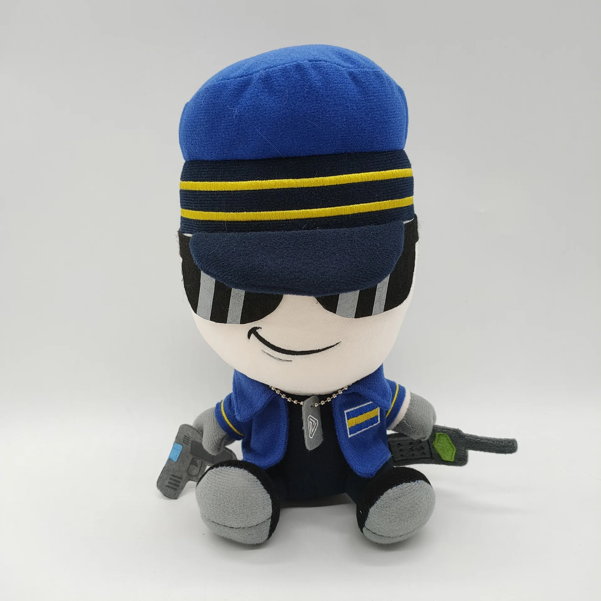 

Плюшевая игрушка командир 23 см, милая полиция, плюшки кюпи, Мультяшные куклы, мягкая Набивная игрушка, Рождественский подарок на день рождения для детей