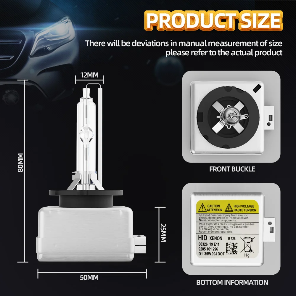 Roadsun 35 Вт 6000 К 12 В светильник лампы Автомобильные фары HID ксеноновые D1S для Peugeot 407
