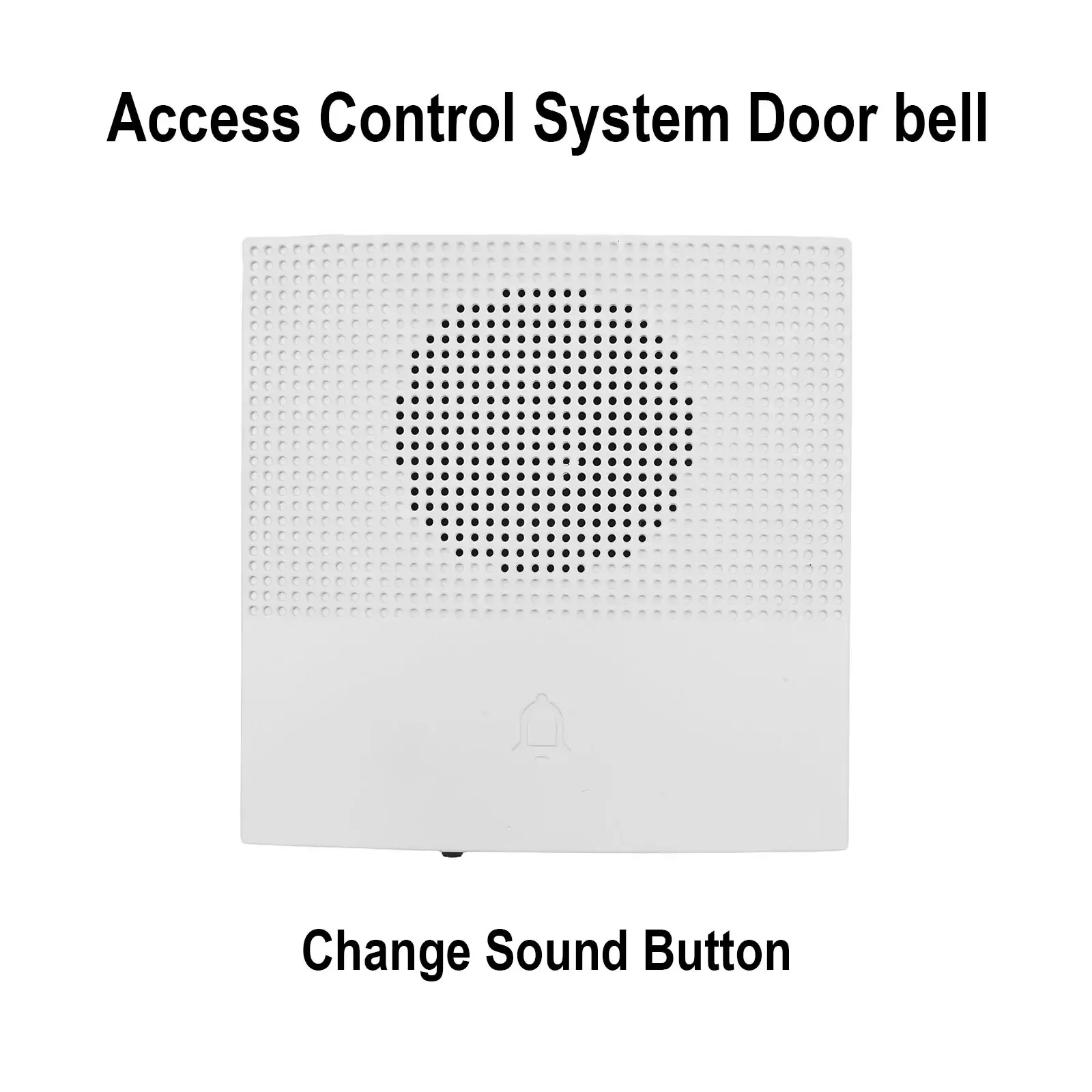 Система контроля доступа из АБС-пластика огнестойкий проводной дверной звонок с