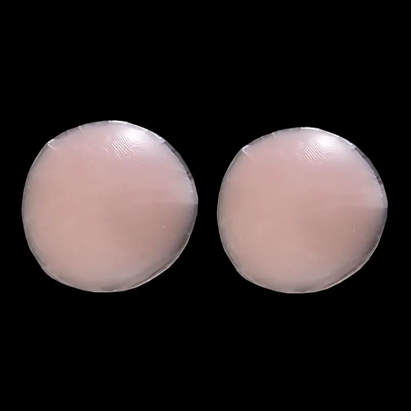 

Wholesale Hot Sale 2Pcs/1Pair Silicone Nipple Cover Bra Pad Skin Adhesive Reusable Invisible Breast Petals For Party Dress