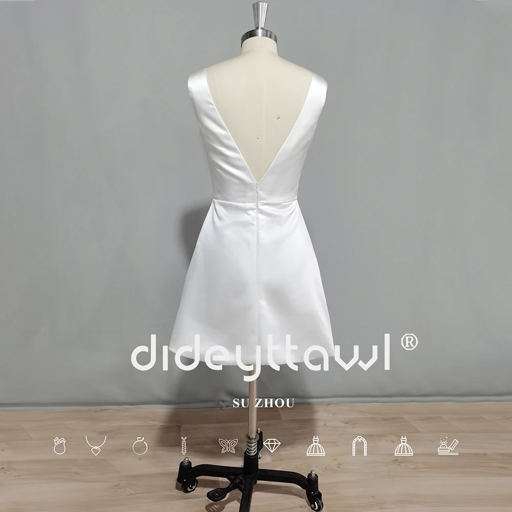 Рисунок 4 - Женское Короткое атласное свадебное платье DIDEYTTAWL