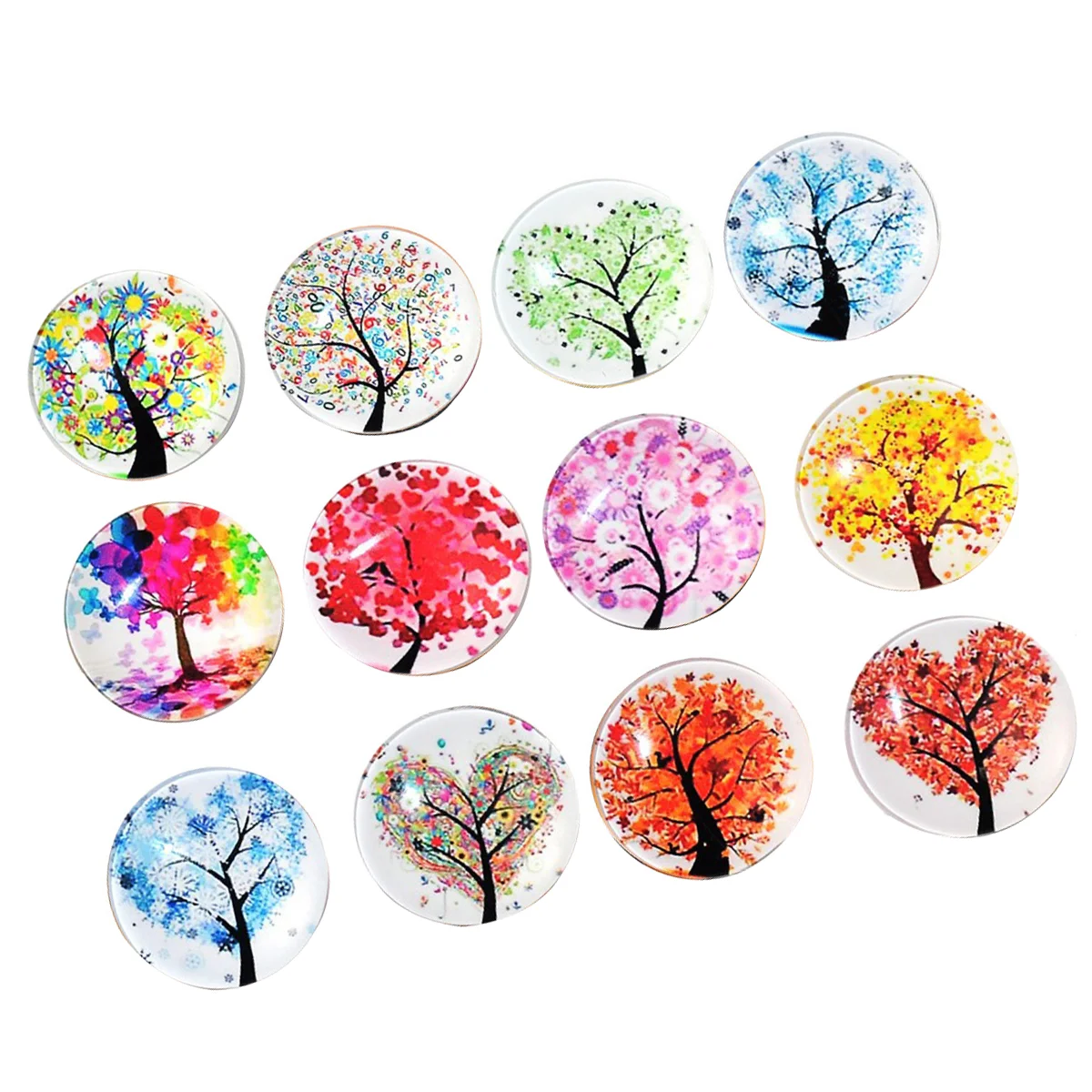 

12 Pcs Refrigerator Door Magnets Decorative Fridge Magnets Funny Fridge Magnets Refrigerator Magnet Clips
