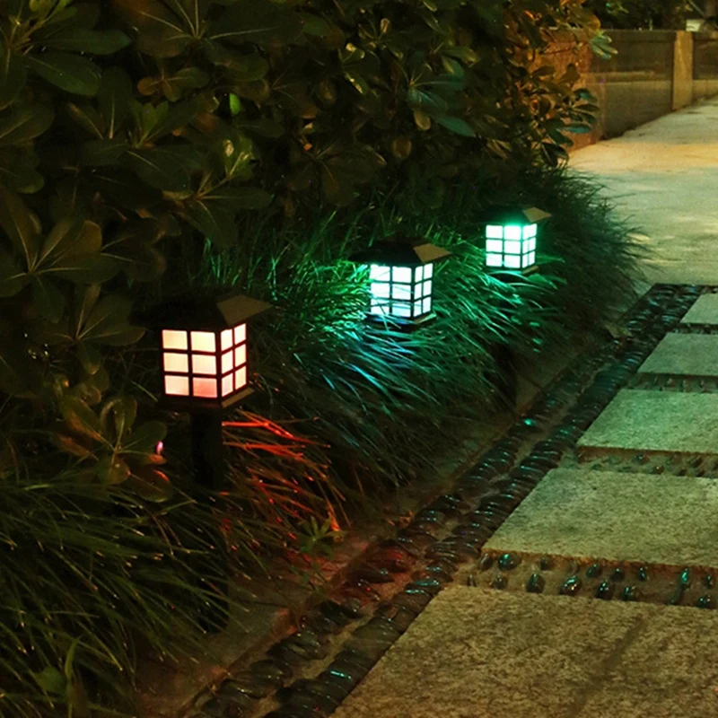 

4 шт., светодиодный светильник лампы на солнечной батарее