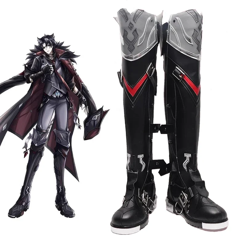 Игровые ботинки для косплея Genshin Impact новейшая обувь Wriothesley Фонтейн ролевая игра