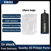 eibos 3d printer filament storage bag pla filament vacuum sealed bags dryer safekeep humidity resistant sealing bags keep dry