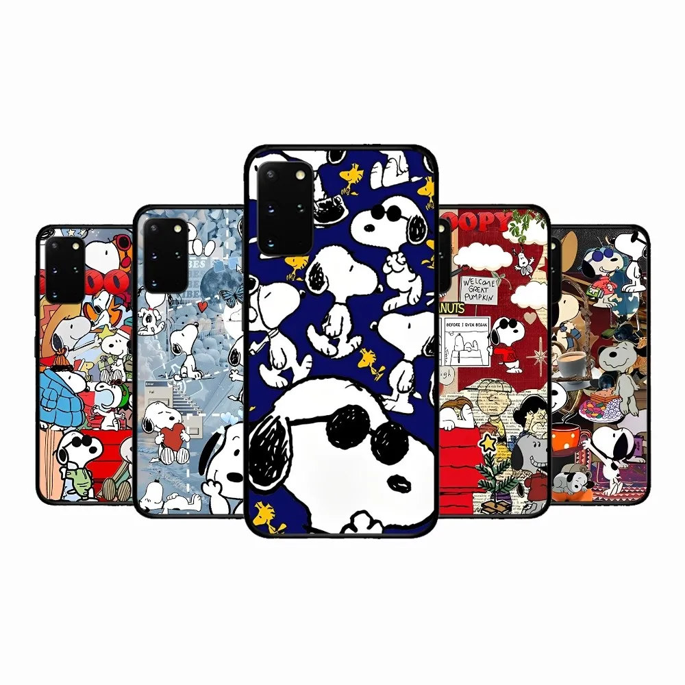 

Cute Black Cat Phone Case For Samsung S 9 10 20 21 22 23 30 23plus lite Ultra FE S10lite Fundas