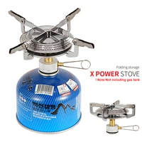new arrival outdoor gas stove picnic plate stove camping folding stove high power burner adjustable energy saving furnace head