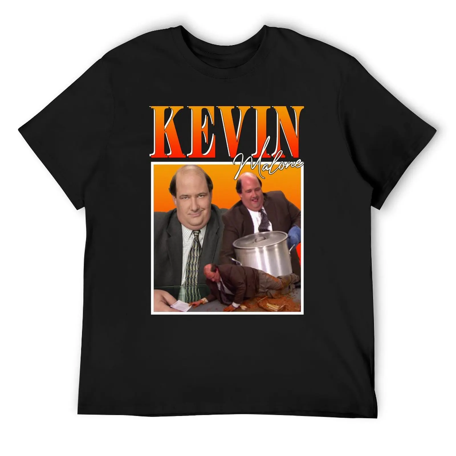 Футболка Kevin Malone дешевые вещи винтажная футболка с рисунком дизайнерские рубашки