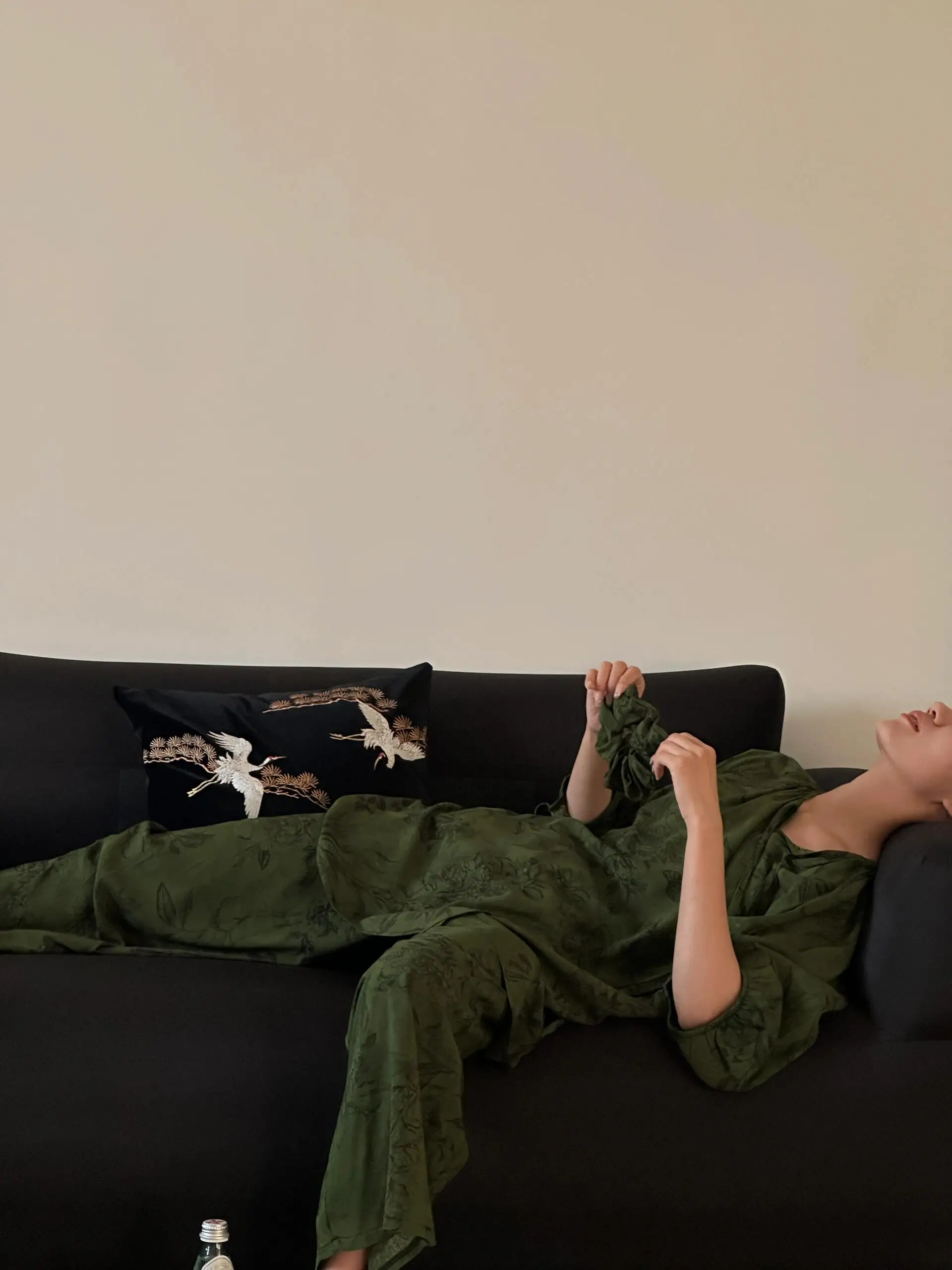 Пижамы-буретки корейской серии больших размеров весенне-осенний женский