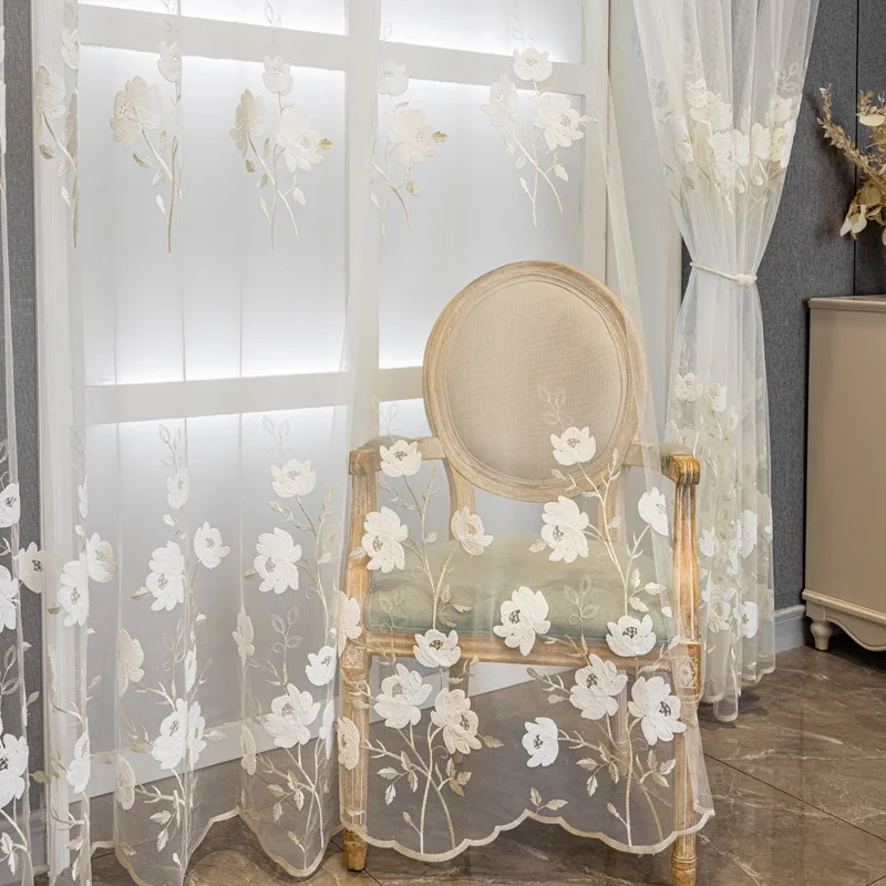 Прозрачные шторы Black Ant из полиэстера