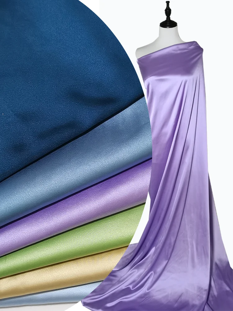 

Imitation Triacetate Fabric Silk Silk Dress Pajamas Dress and Cheongsam Silk Texture Set Background Fabric