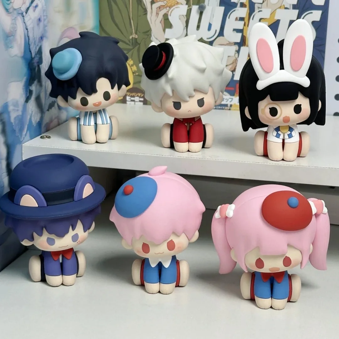 Time Agent слепая коробка Wonderland серии мини-коллы фигурки аниме мягкий пластик декор