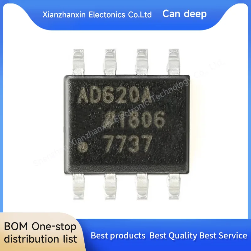 1 шт./ЛОР AD620ARZ AD620A AD620 sop8 инструмент микросхема усилителя