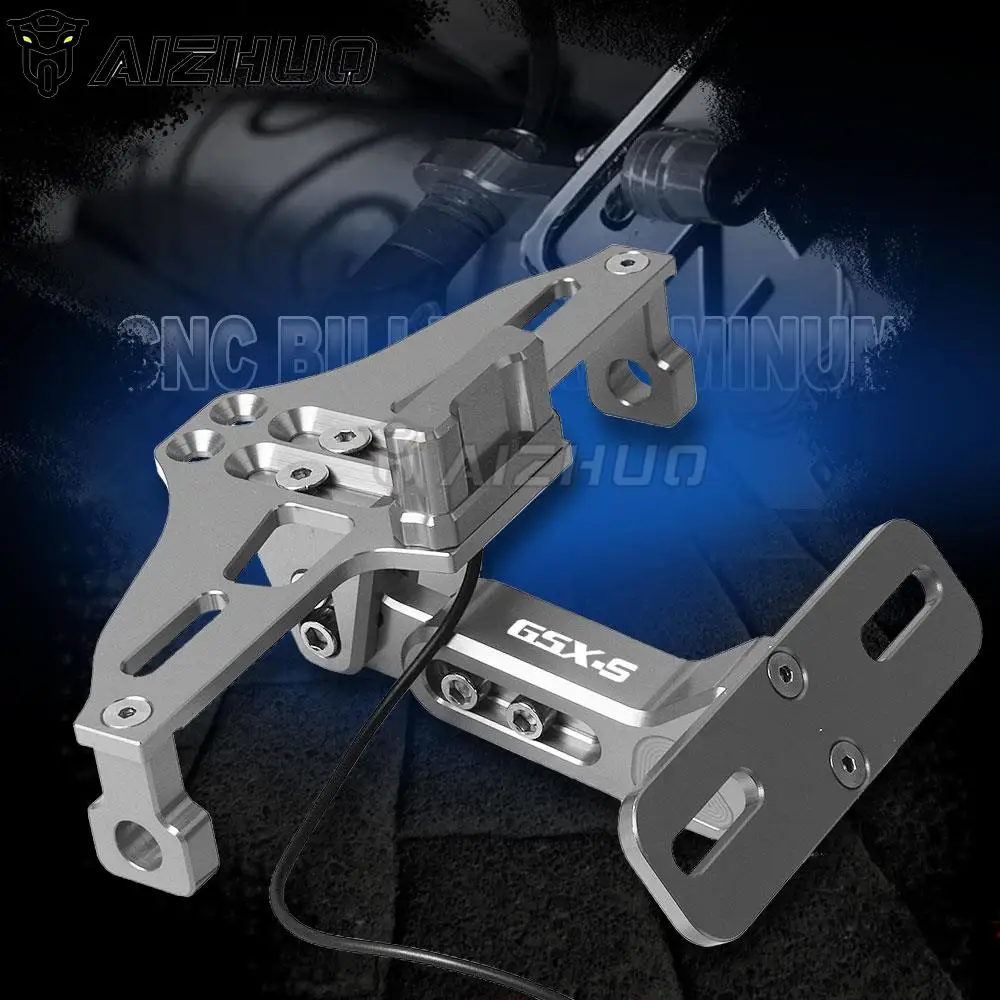 

Motorcycle For SUZUKI GSXS 750 GSX-S750 GSX-S 2011-2020 2019 2018 2017 2016 2015 License Plate Bracket Holder Frame Number Plate