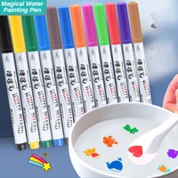 magical water painting pen whiteboard markers floating ink pen doodle water pens toy art supplies