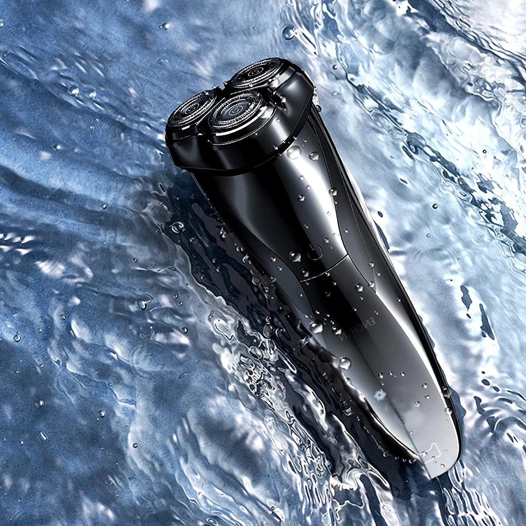 

Electric Shaver 3D Triple Blade Floating Razor Shaving Machine Washable type-c with usb Rechargeable Beard Trimmer