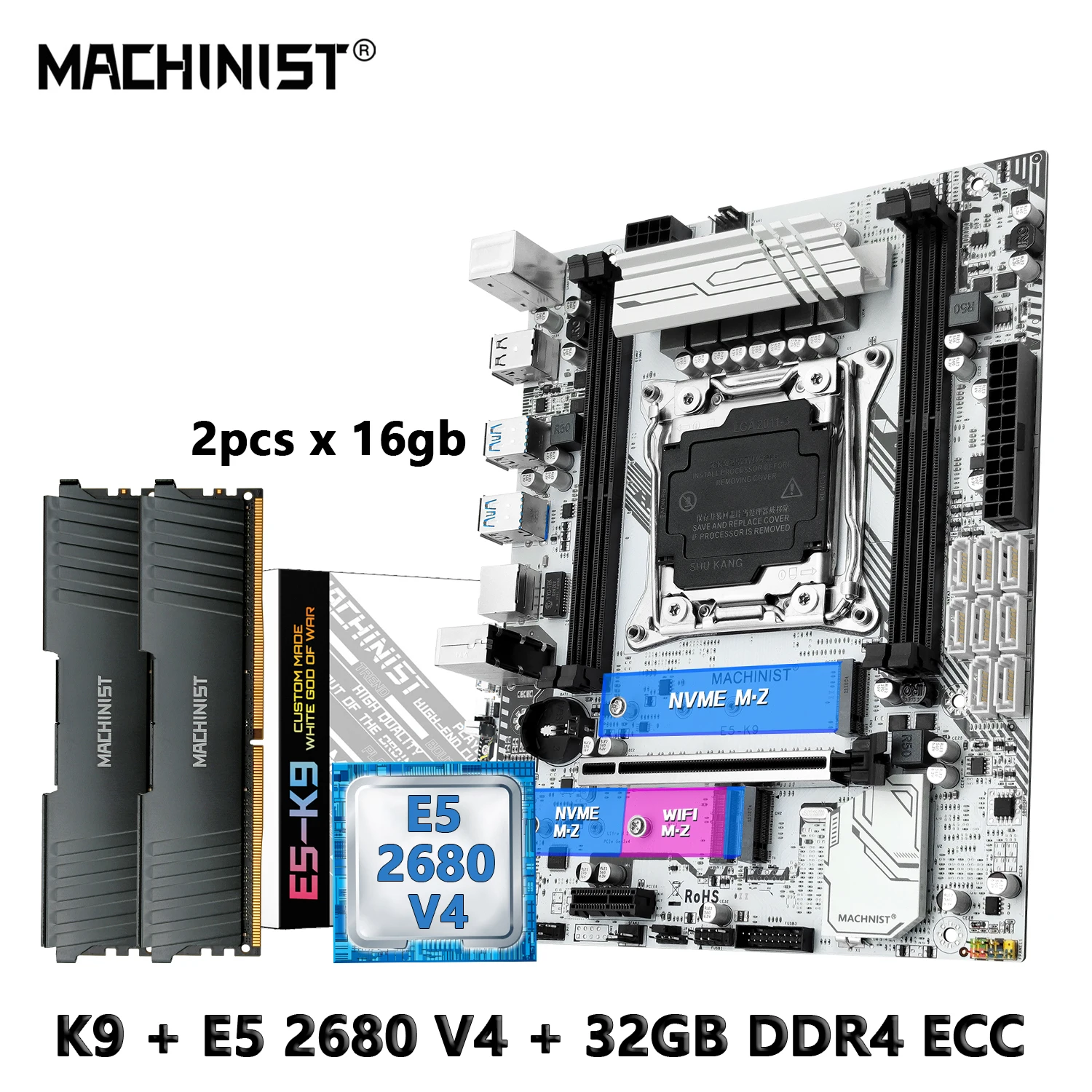 Xeon комплект ddr4. E5 2680 v4. machinist x99 материнская плата ошибка ff. видео с платой xeon.