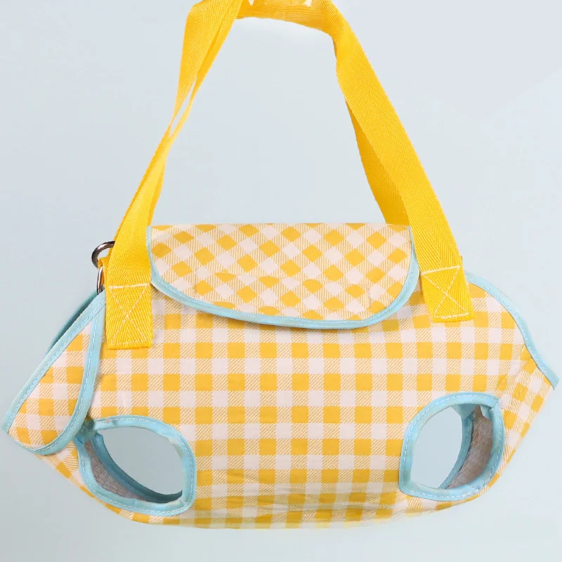 Портативная диагональная сумка-переноска для домашних животных с четырьмя