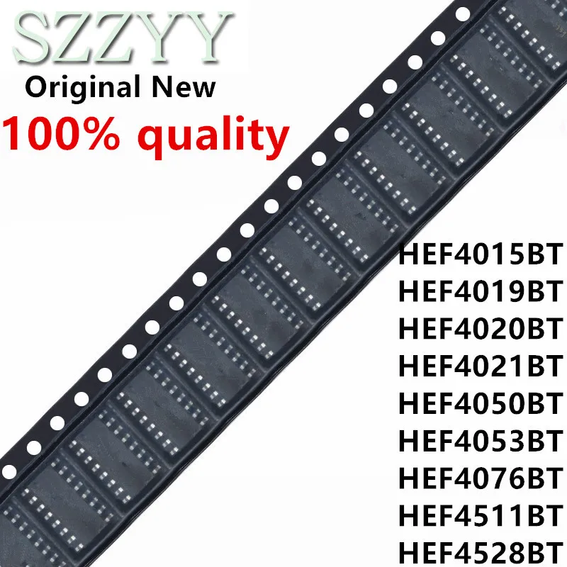 10 шт./лот HEF4015BT HEF4019BT HEF4020BT HEF4021BT HEF4050BT HEF4053BT HEF4076BT HEF4511BT HEF4528BT SOP16, новый оригинальный