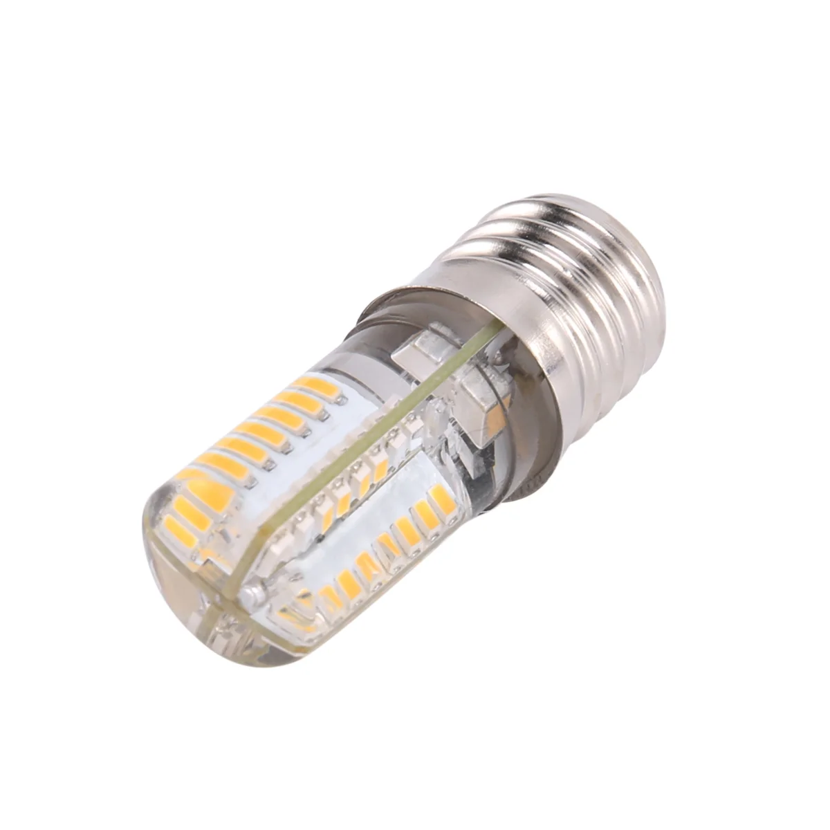 Фото BAAU 10X E17 цоколь 5 Вт 64 светодиодная лампа 3014 SMD свет теплый белый переменный ток 110 В-220 В №5