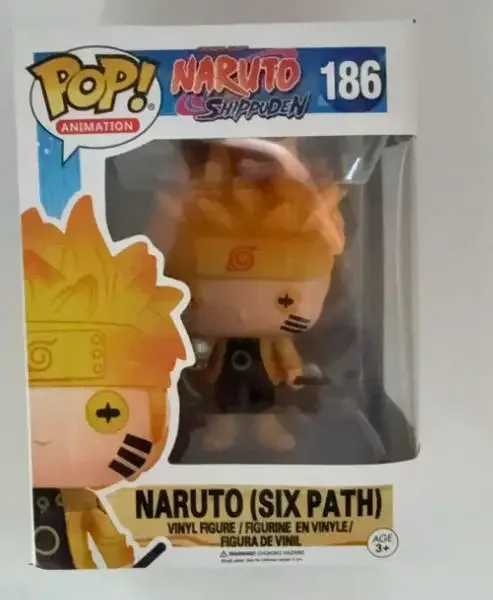Фото Фигурка Funko Pop Наруто Шесть Путей 186 #   Виниловая фигурка 10 см, коллекционная кукла из ПВХ, игрушка для детей, подарок на день рождения, карнавальный подарок №1