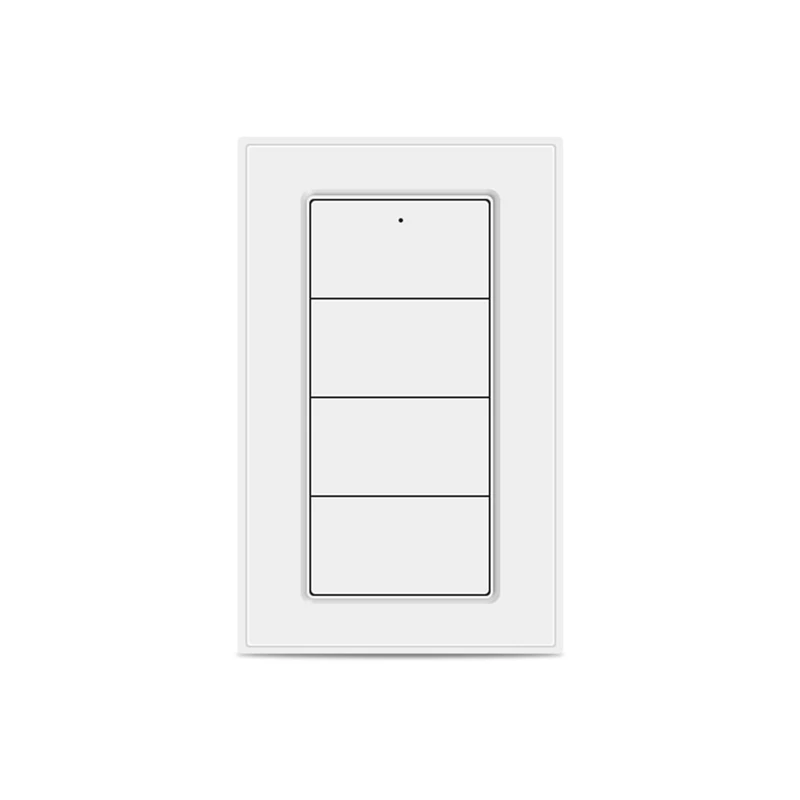 Беспроводной 4-клавишный переключатель сцен Tuya Zigbee управление приложением Smart Life