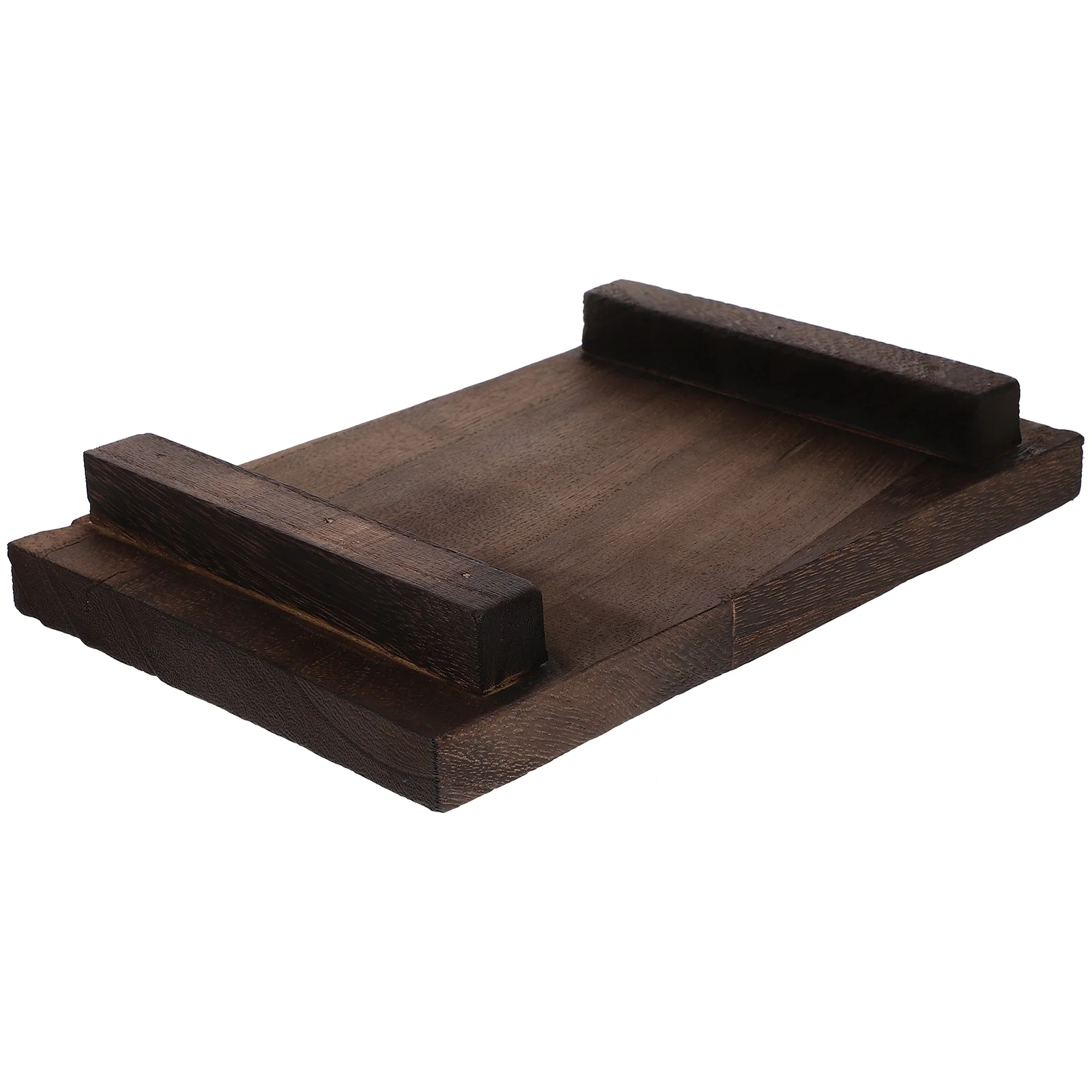 

Supports Round Frame Pallet Tray Chic Desktop Flower Pot Shelf Balcony Stand Wooden Decor Indoor Stands