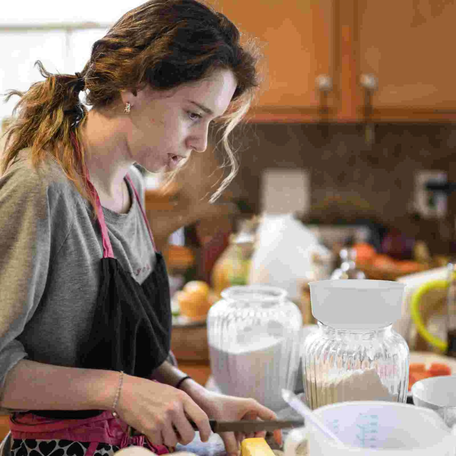 1 шт. пластиковая воронка практичная кухонная профессиональная для наполнения